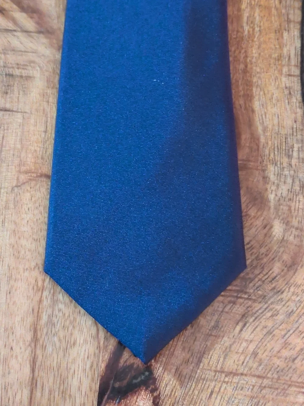 Charles Tyrwhitt Slim Silk Tie Royal Blue Satin Signature Gingham Lining